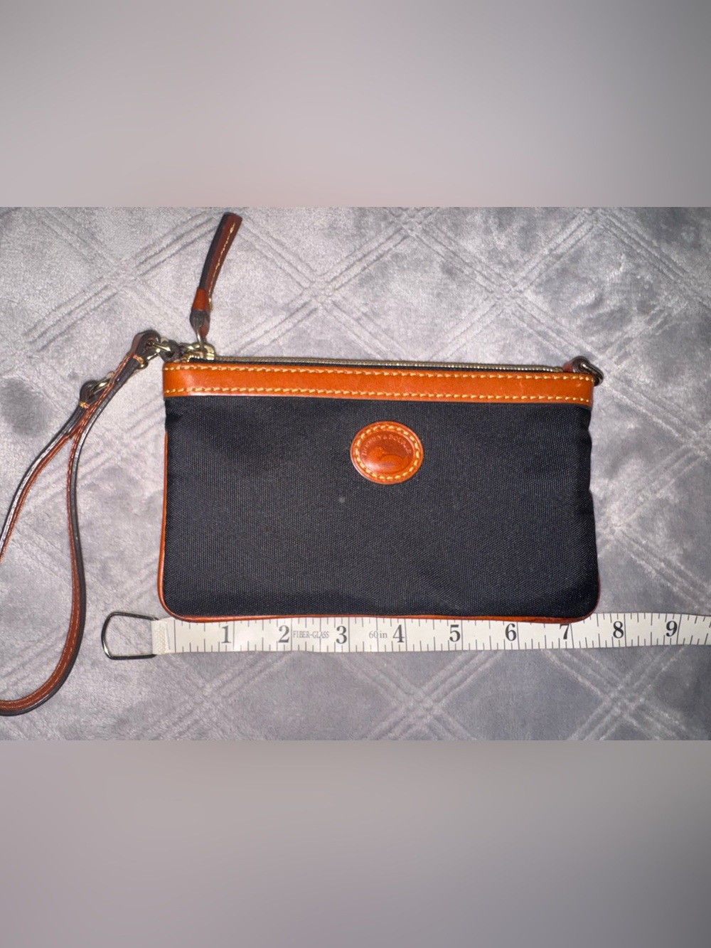 Dooney & Bourke nylon  large slim wristlet